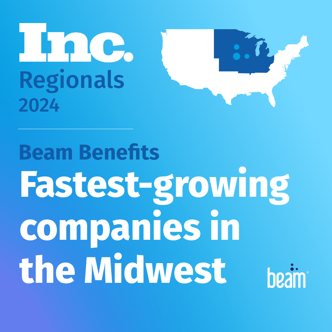 Beam Benefits Named Among the Fastest-Growing Companies in the Midwest by Inc. Magazine